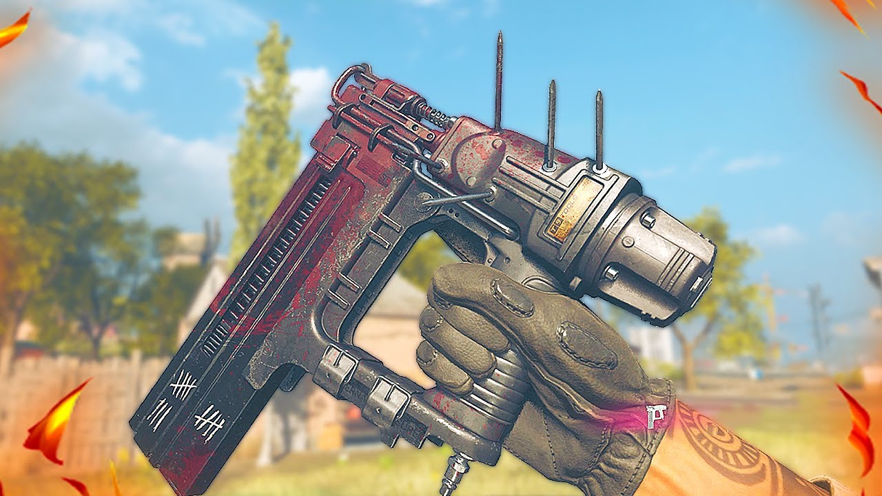THE NAIL GUN ABSOLUTELY SHREDS IN WARZONE