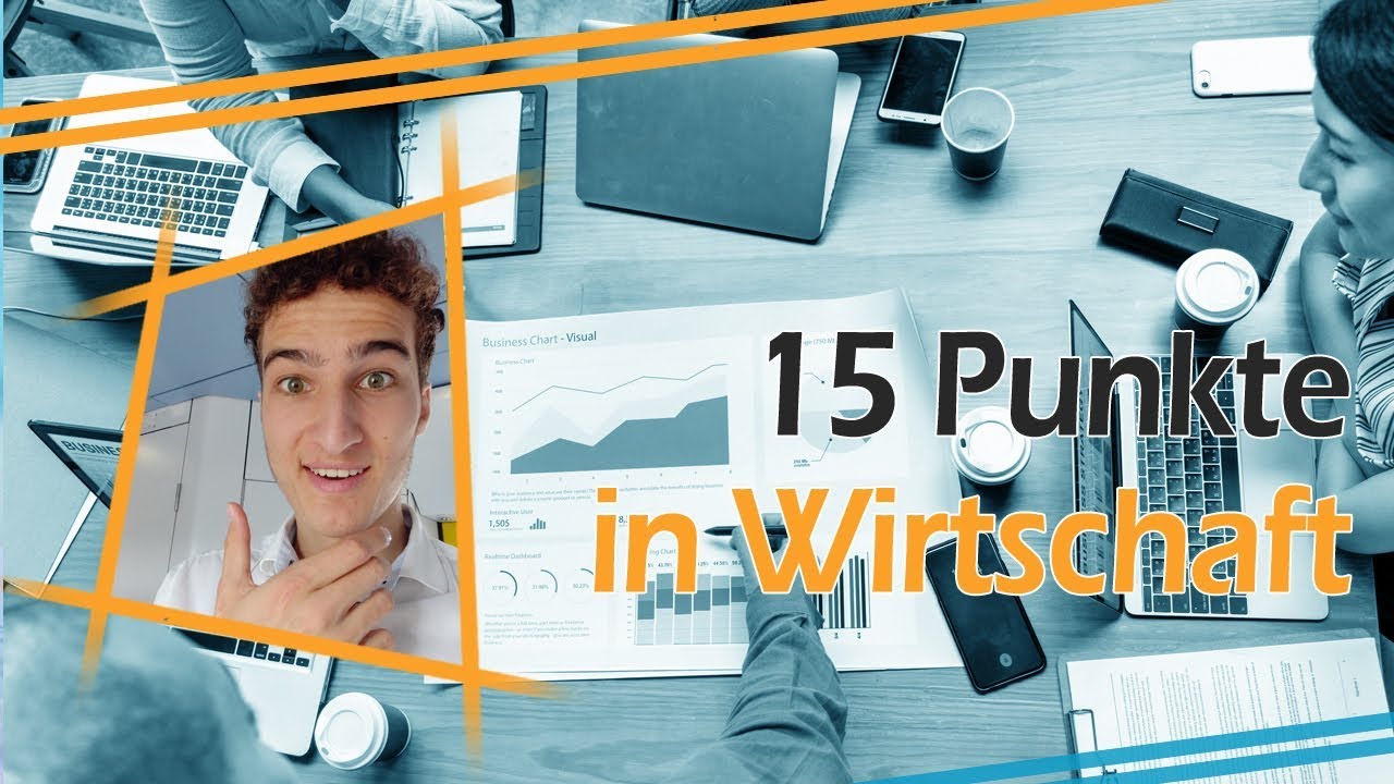 15 Punkte Wirtschaft & Recht (Oberstufe) - So geht's!