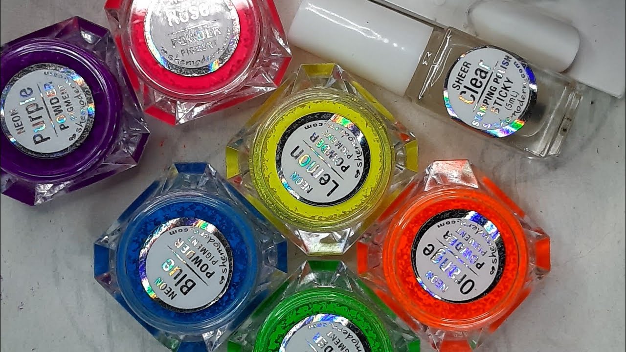 How to use sticky clear stamping polish and pigments: how to video nr.3 ❤💋