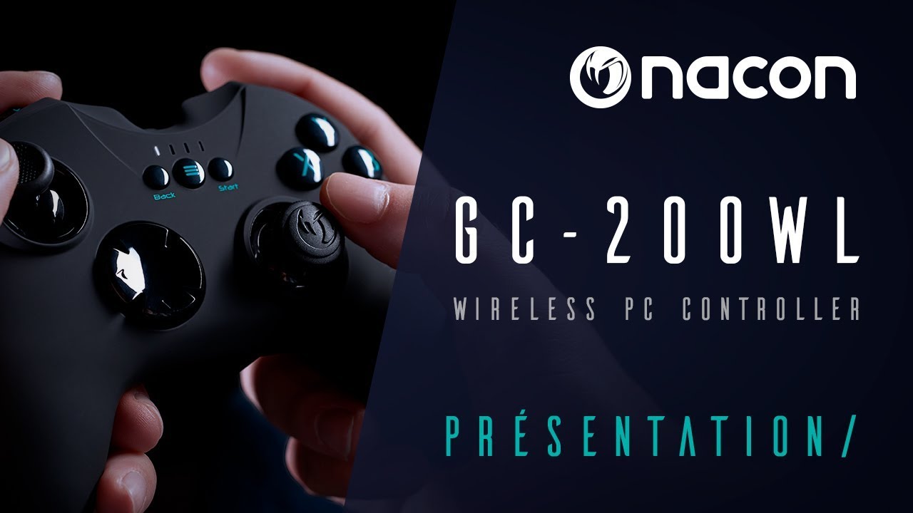 Nacon GC-200WL | Manette PC sans-fil | Pr&eacute;sentation