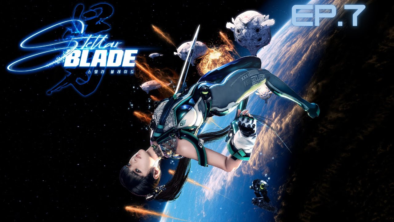 Let's Play Stellar Blade Ep.7 Missing Sentinel... Oh! Solar Tower Is Back On!! And Another Gigas!!