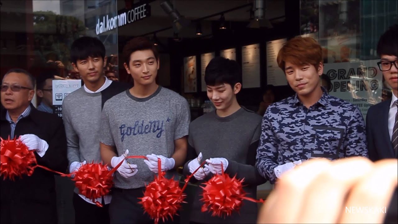 2AM Ribbon Cutting Ceremony @ Dal.Komm Coffee Grand Opening in Malaysia