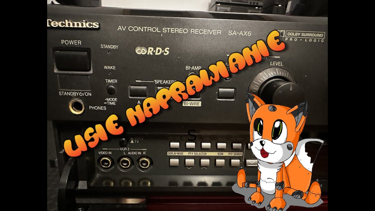 Technics SA-AX6 Uratowany od zapomnienia + mała naprawa 😎😎😎#poland #diy