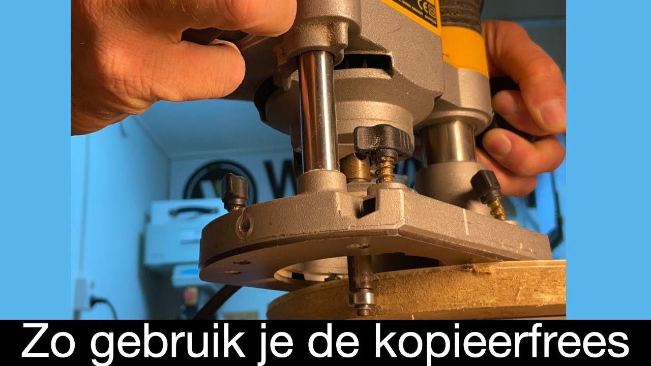 Hoe gebruik je een kopieerfrees?