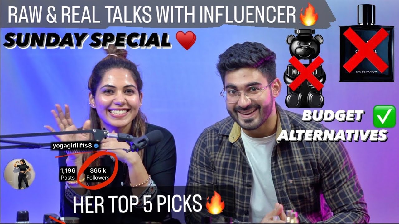 GIRLS LOVE THESE FRAGRANCES 😻 RAW & REAL TALKS ❤️ INFLUENCER REACTS ON DIFFERENT PERFUMES 🔥🇮🇳