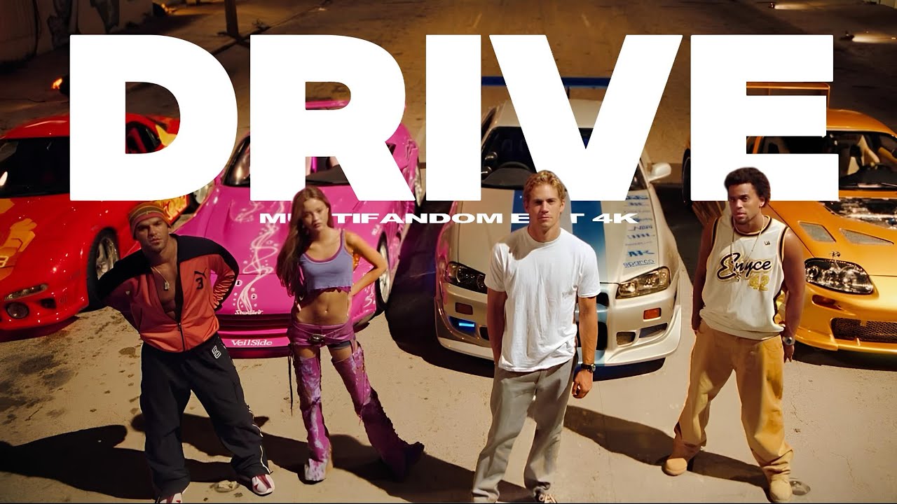 DRIVE - Cars Edit 4k 