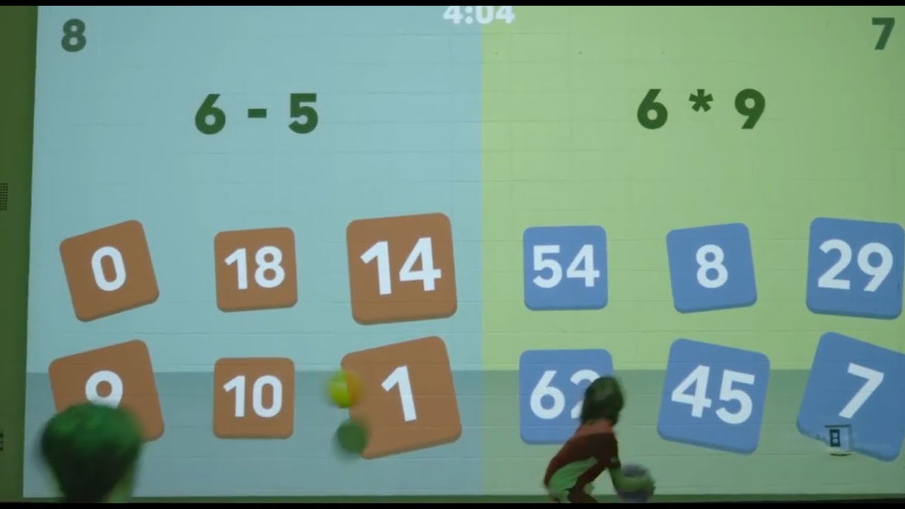 Lu Interactive Projection Based Physical Education Games