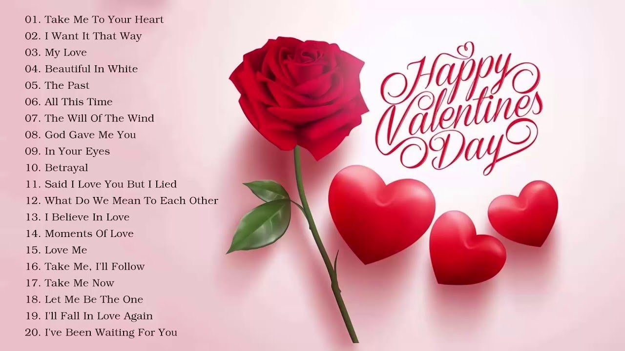 Happy Valentines Day 2020 ❤ Top 100 Romantic Songs Of All Time ❤ Best Love Songs Playlist 2020 #01