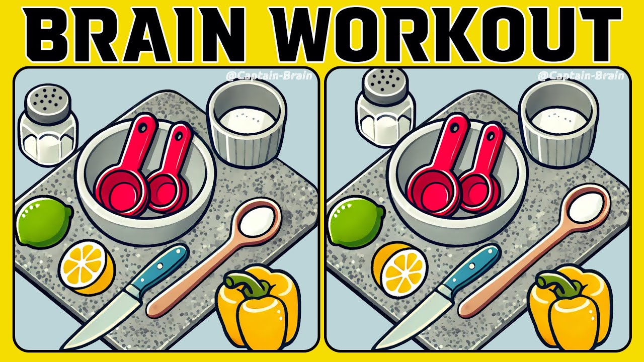 🧠🧩Spot the Difference | Boost Your Brain  (A Bit Tricky)