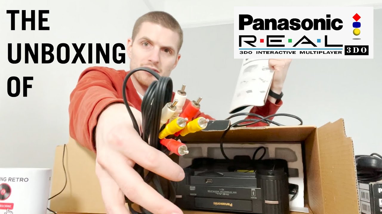 PANASONIC R.E.A.L 3DO Games Console UNBOXING | What's Inside? The first as we know it?