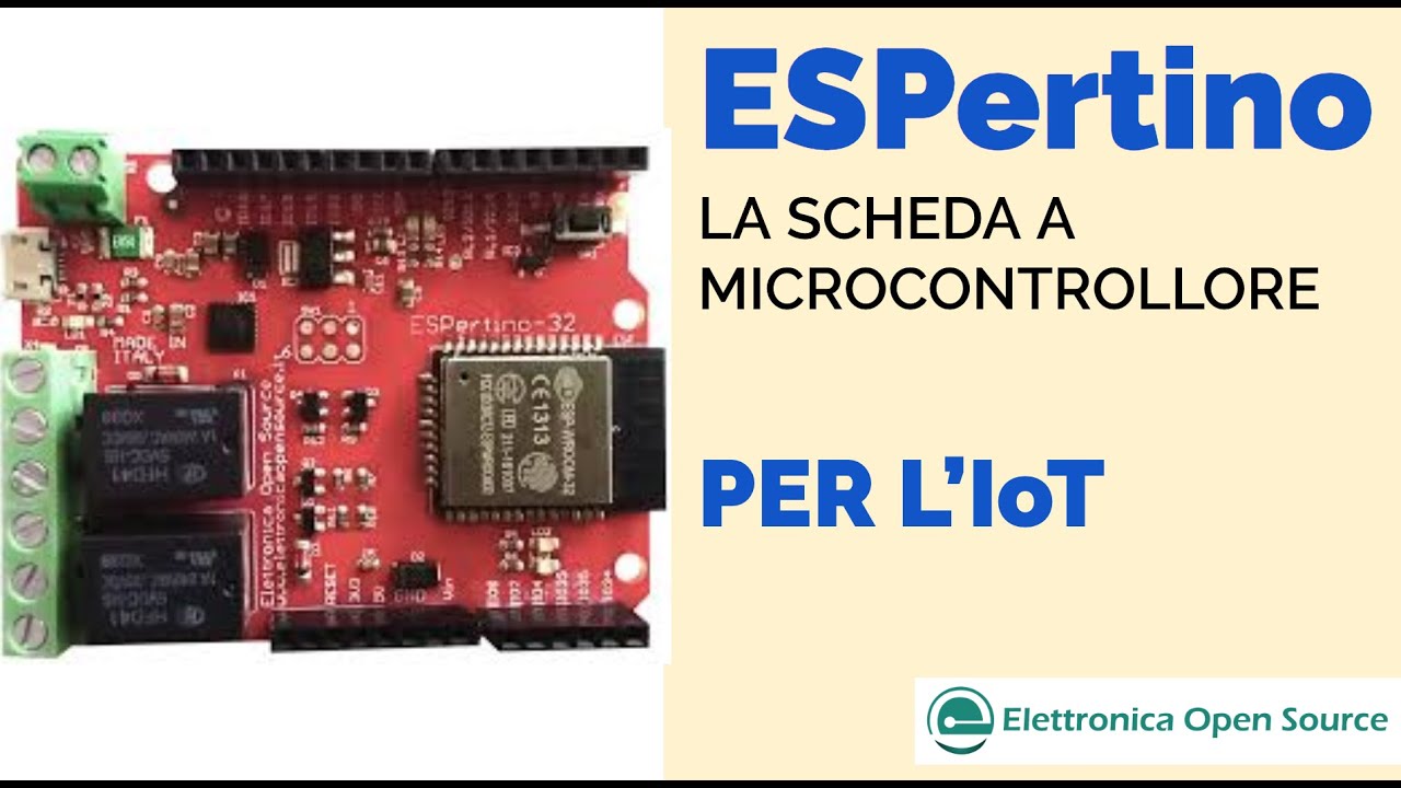 ESPertino: la scheda a microcontrollore per l'IoT