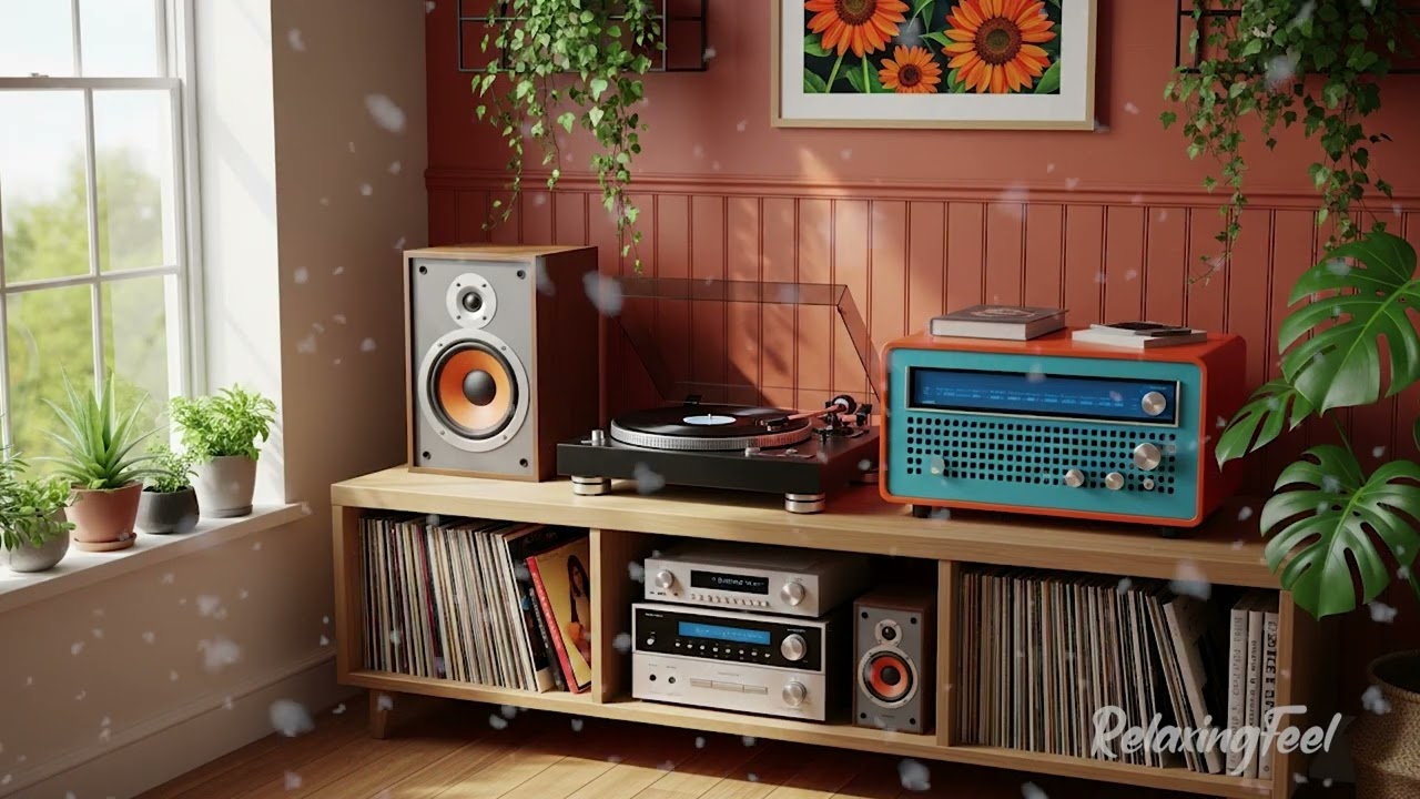Aesthetic Plant-Filled Study Space 🪴 Chillhop & Focus Ambience & Soft Sunbeams