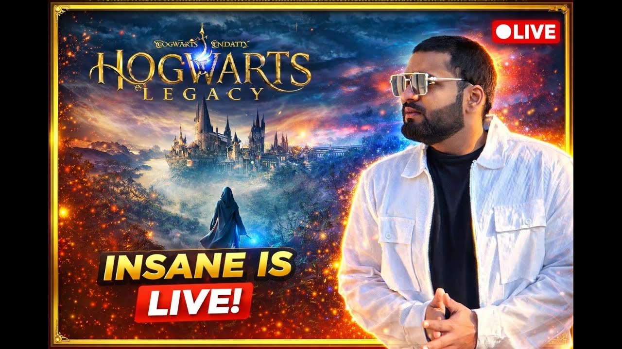 INSANE TREX AT HOGWARTS LEGACY