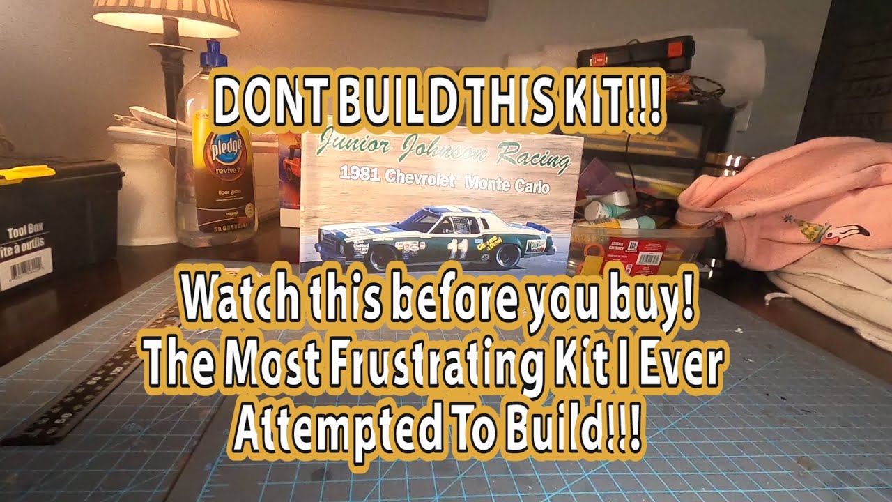 DONT BUILD THIS NASCAR MODEL KIT!