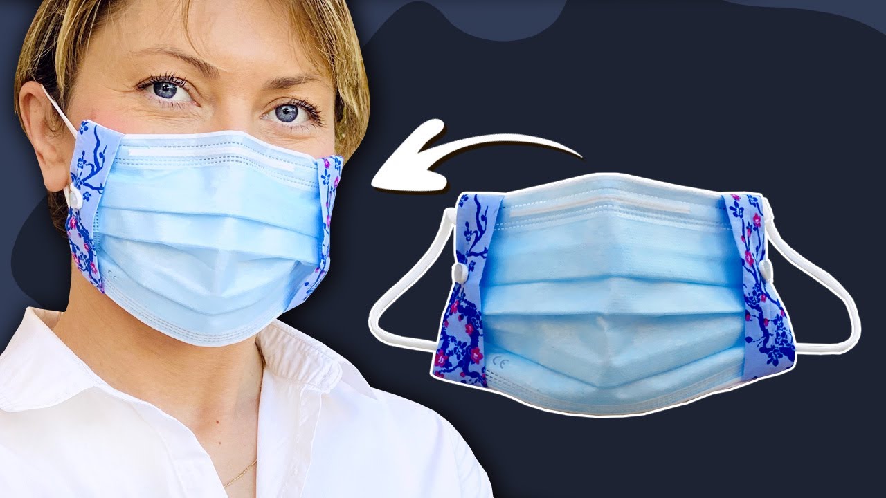 🔥🔥🔥 NEW SURGICAL FACE MASK COVER IN ONLY ONE FABRIC LAYER | INCREDIBLY EASY FACE MASK 2021