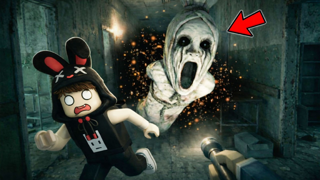 Ferix, Kezri Dan Ciko Di Kejar POCONG Di Rumah Sakit Angker! ROBLOX