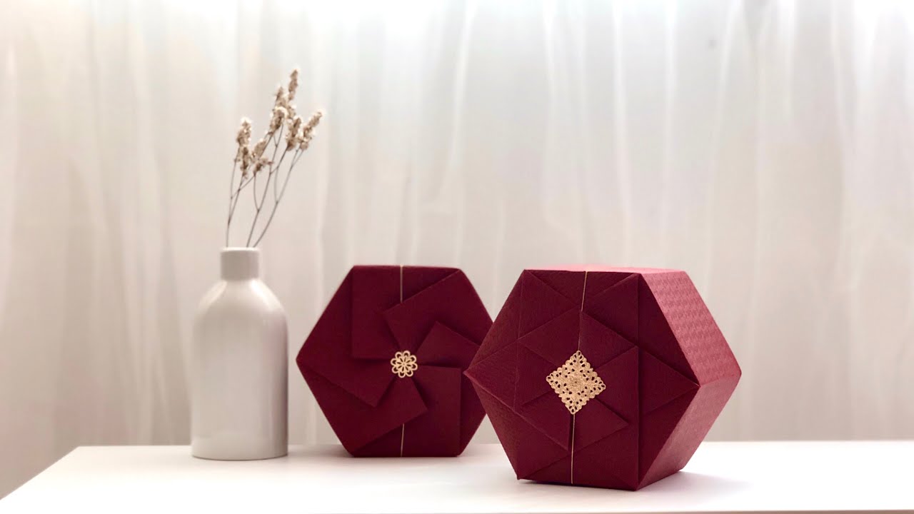 (ENG)특별한 선물포장법 (육각상자)-Gift wrapping ideas  / Gift Wrapping #65