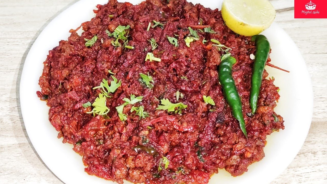 Keema Chukandar Recipe | Tasty And Healthy | Chukandar Keema Recipe | Keema Recipe |
