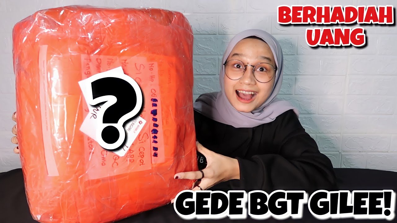 GILEEE!! UNBOXING MYSTERY BOX PALING GEDE - ADA DUITNYAAA..