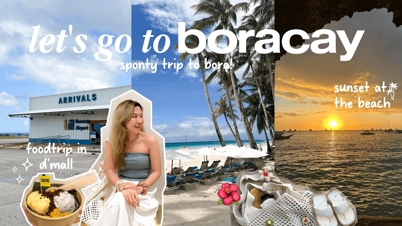 Let's go to Boracay ⋆🏝️🐚⋆❀˖° food spots reco, staying in hennan lagoon, and more! | Jane Timbengan