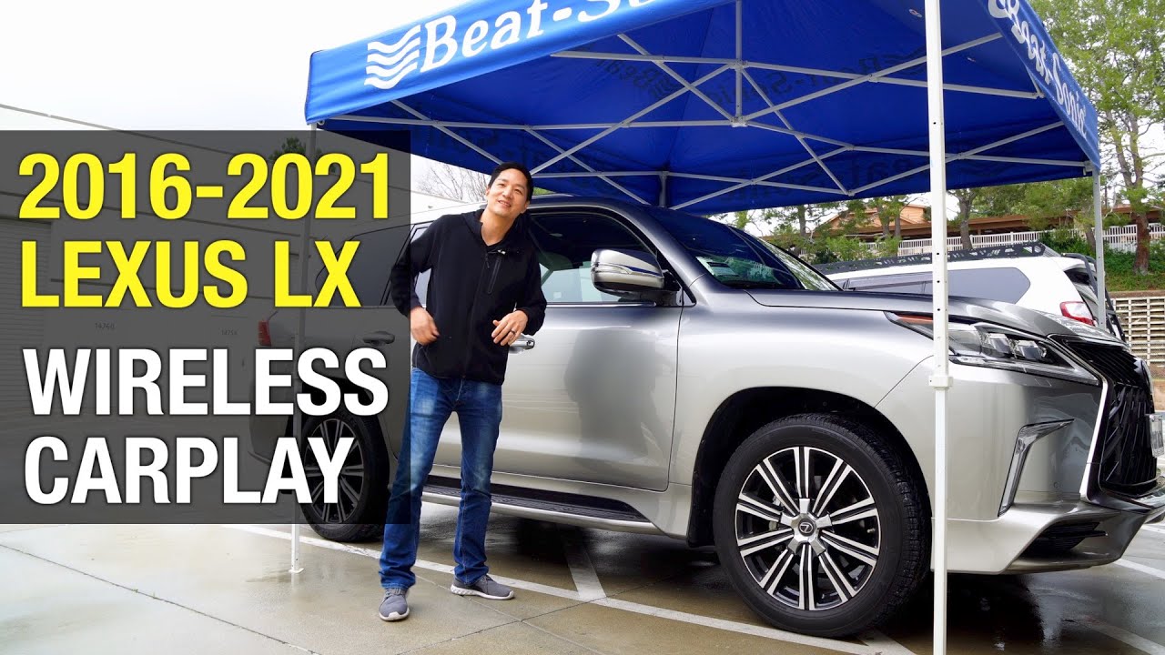 2016-2021 Lexus LX 570 | Wireless CarPlay Android Auto | DIY Installation