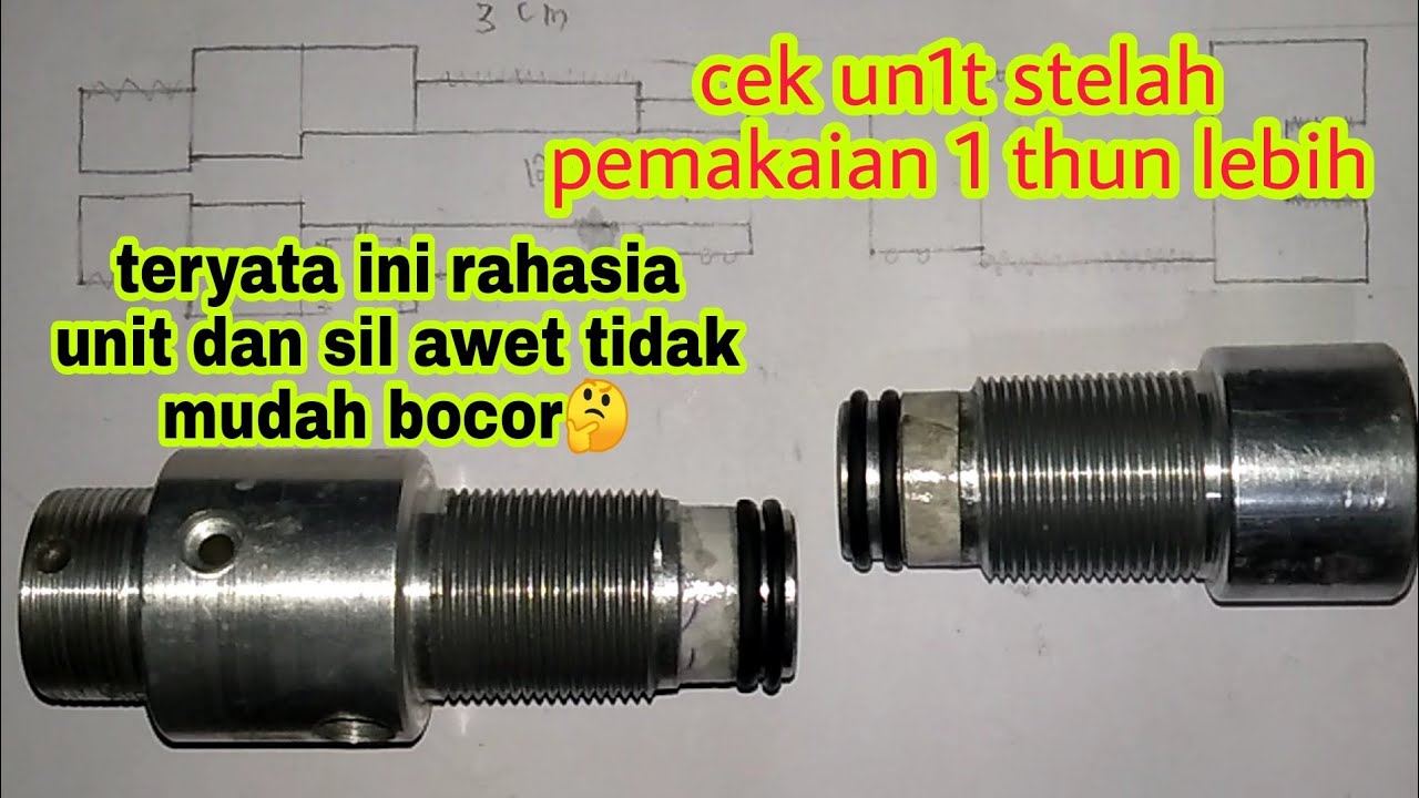 Dalaman pcp paling simpel dan mudah dirak1t‼️ valve pcp