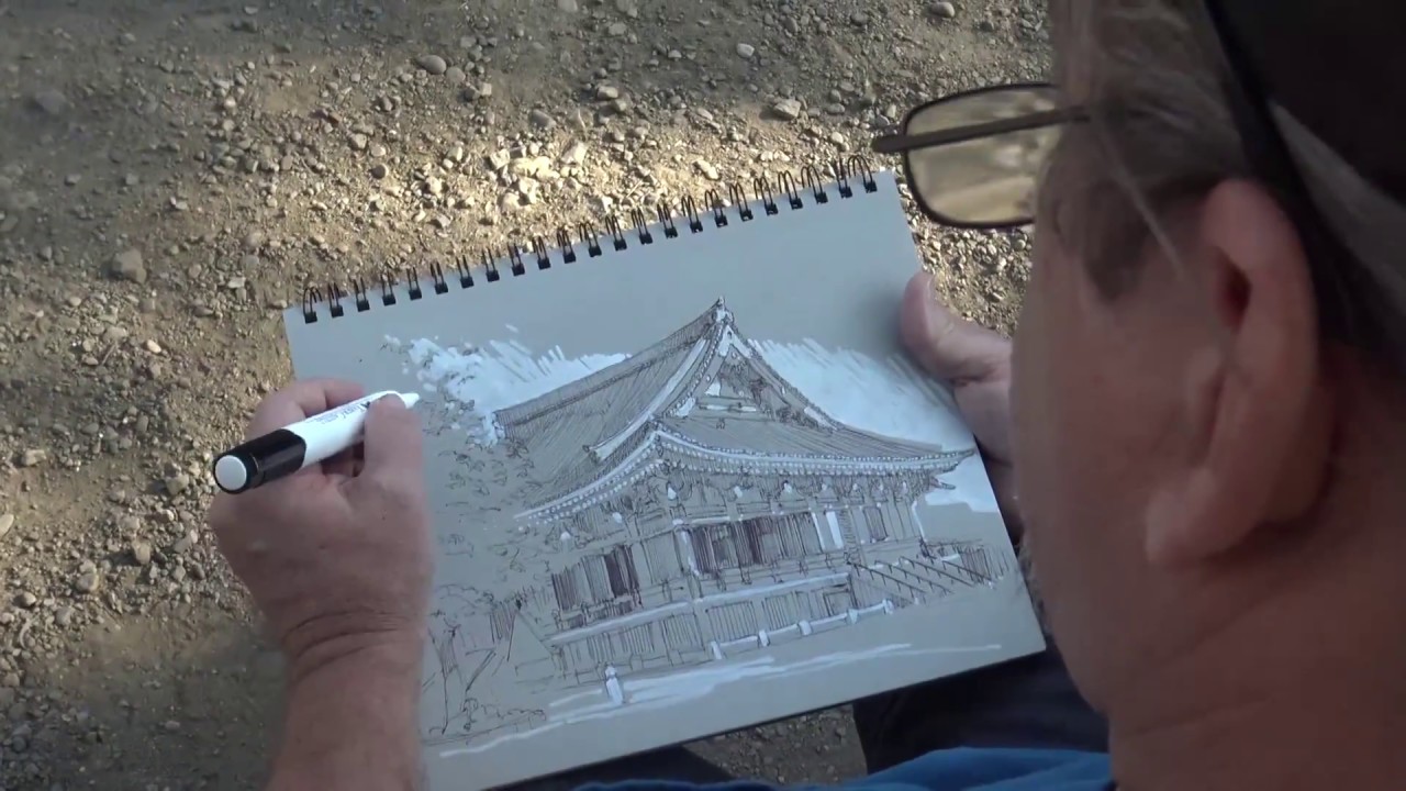 Drawing - Sketching in Tokyo