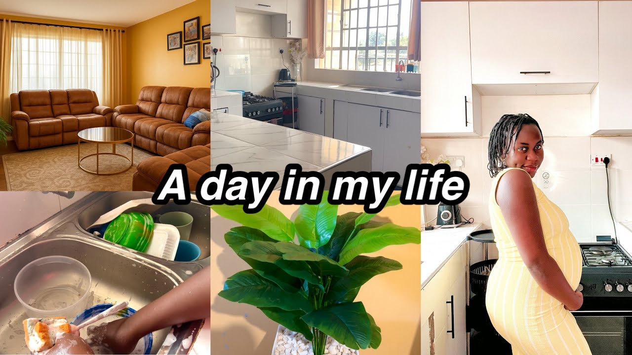 SPEND THE DAY WITH ME AS A YOUNG PREGNANT MOM|2ND TRIMESTER ENERGY|CLEANING MOTIVATION|WHAT I EAT😍