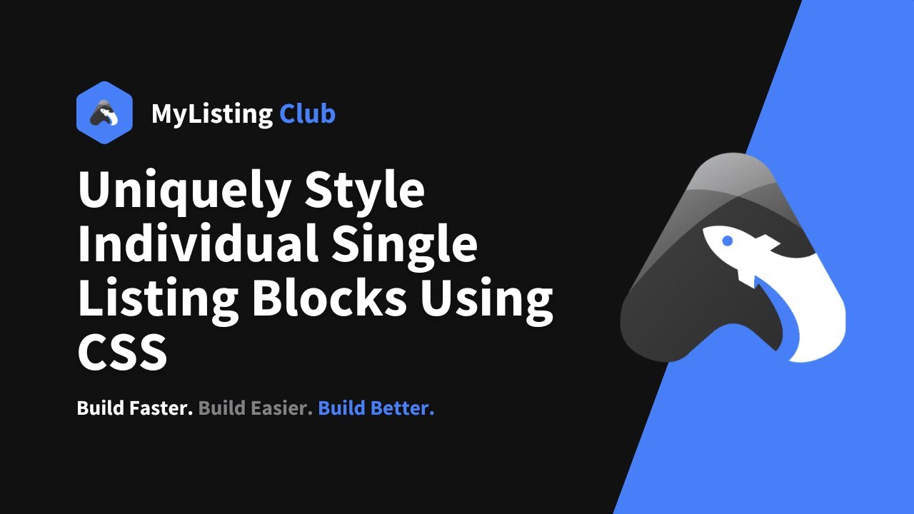 MyListing Tutorial - How to Uniquely Style Individual Single Listing Blocks Using CSS