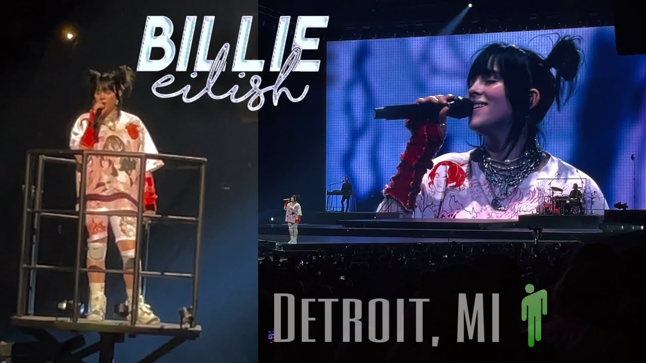 Billie Eilish Happier Than Ever Tour 2022 | Detroit, MI