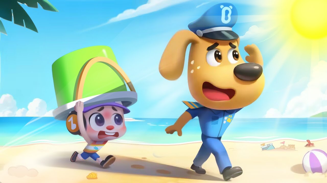 Pipi Kelinci Terbakar Sinar Matahari🌞 | Kartun | Kepala Polisi Labrador | BabyBus Bahasa Indonesia