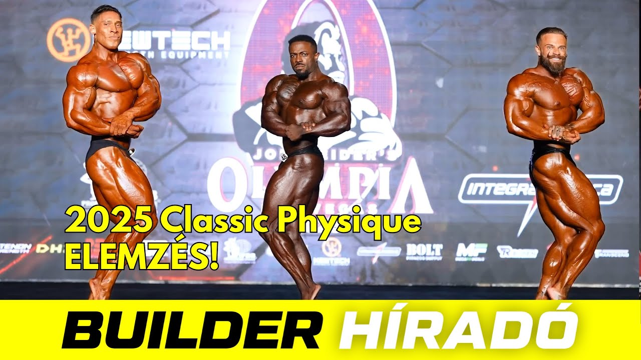 2025 Classic Physique Olympia elemz&eacute;s  p&oacute;zr&oacute;l p&oacute;zra &ndash; ez&eacute;rt nyert Ramon Dino