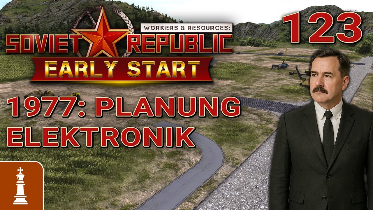 1977: Planung Elektronik | Let's Play Workers & Resources Early Start DLC #123 [Deutsch]