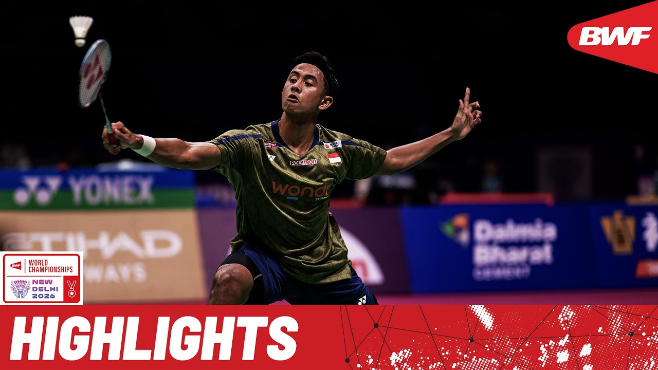 Ayush Shetty vs Alwi Farhan | Swift movement and piercing smashes