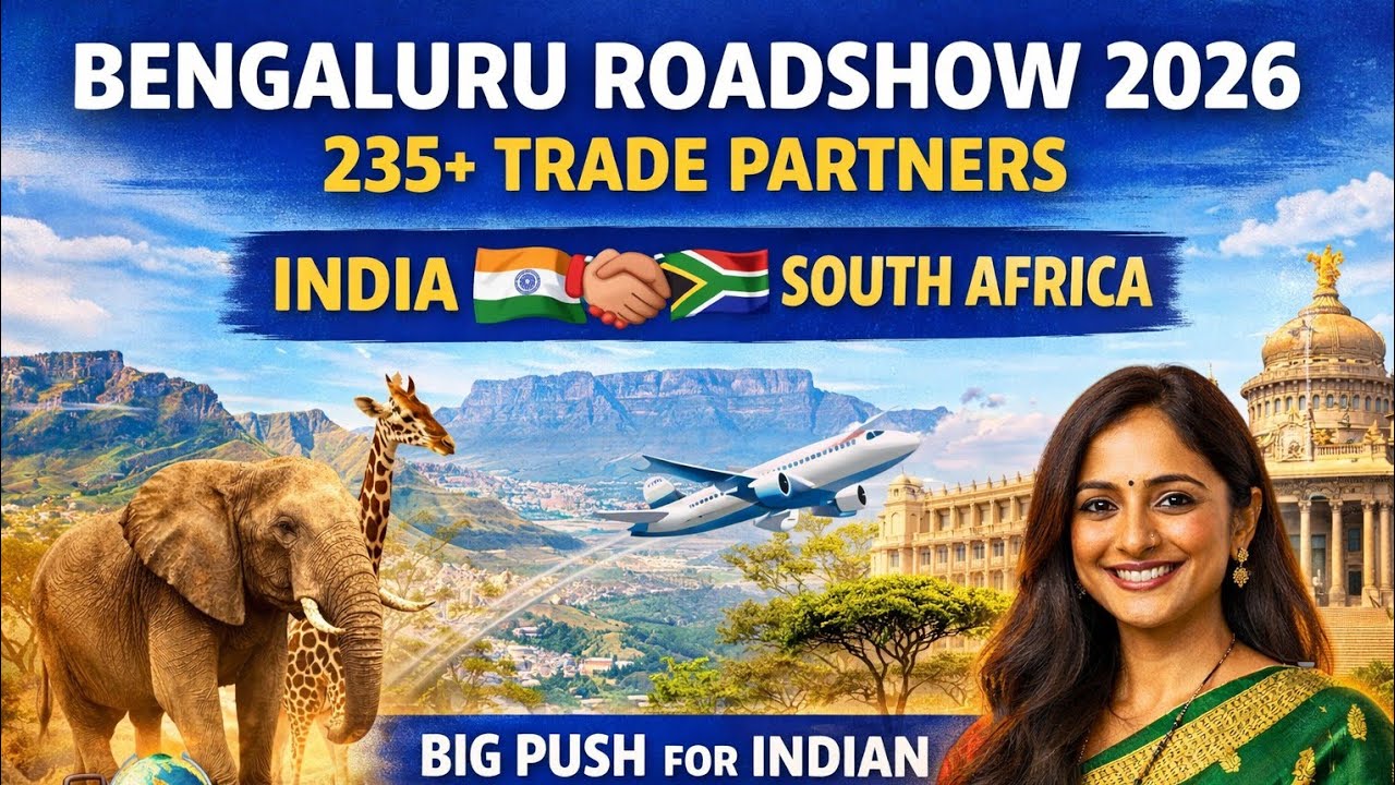 Bengaluru Roadshow 2026 | ದಕ್ಷಿಣ ಆಫ್ರಿಕಾ ಟೂರಿಸಂಗೆ 235+ Trade Partners ಬೆಂಬಲ