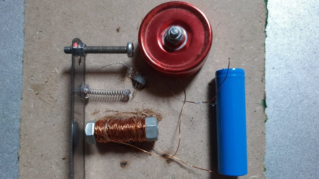 كيف تصنع جرس كهربي في المنزل a classic bell home made