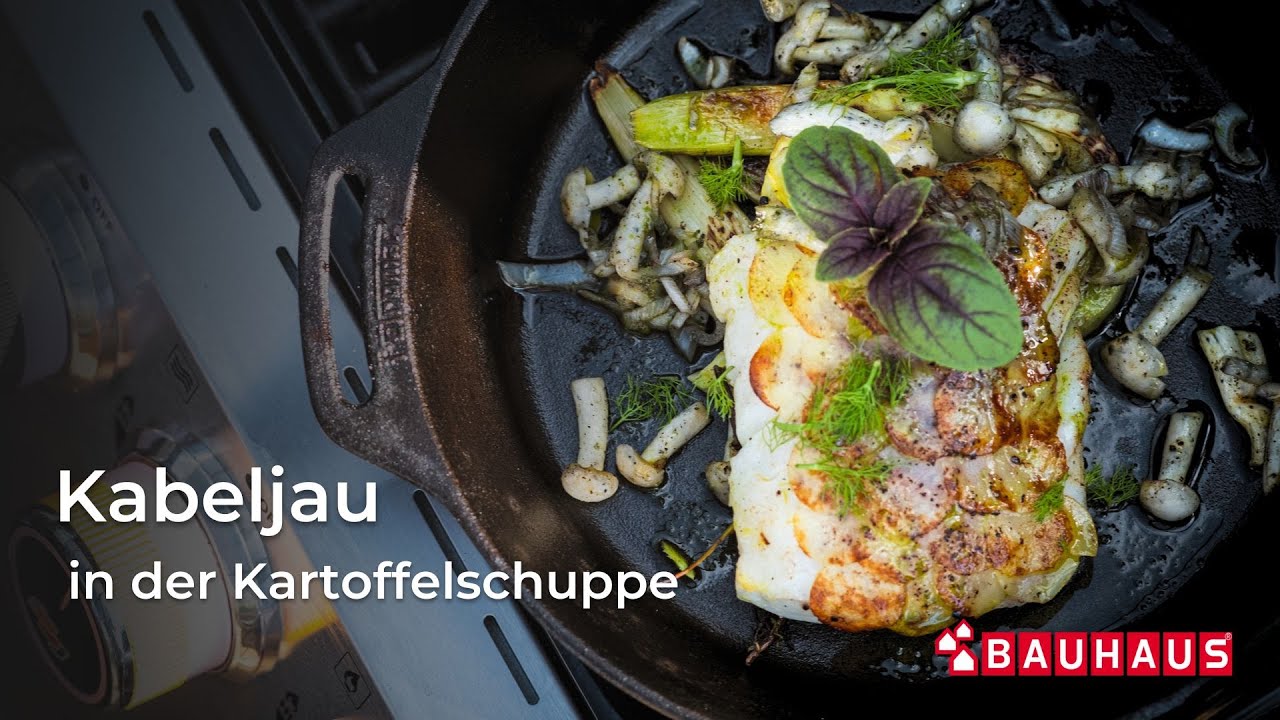 Kabeljau in der Kartoffelschuppe- Kochkunst Osieka