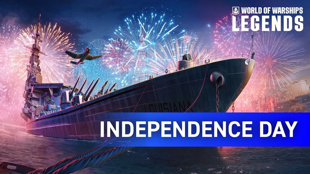 Celebrate with US | Independence Day Event in World of Warships: Legends