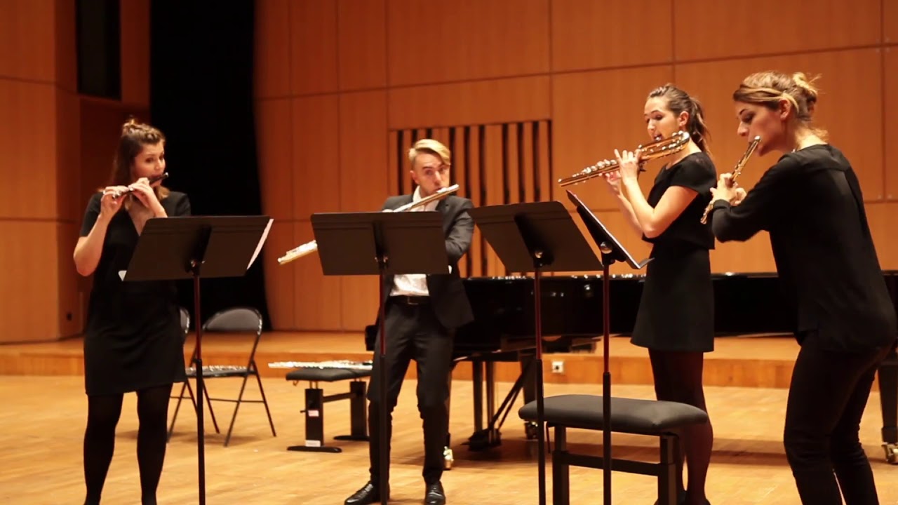 Quatuor Pelleas | Astor Piazzolla: Libertango | Flute Quartet