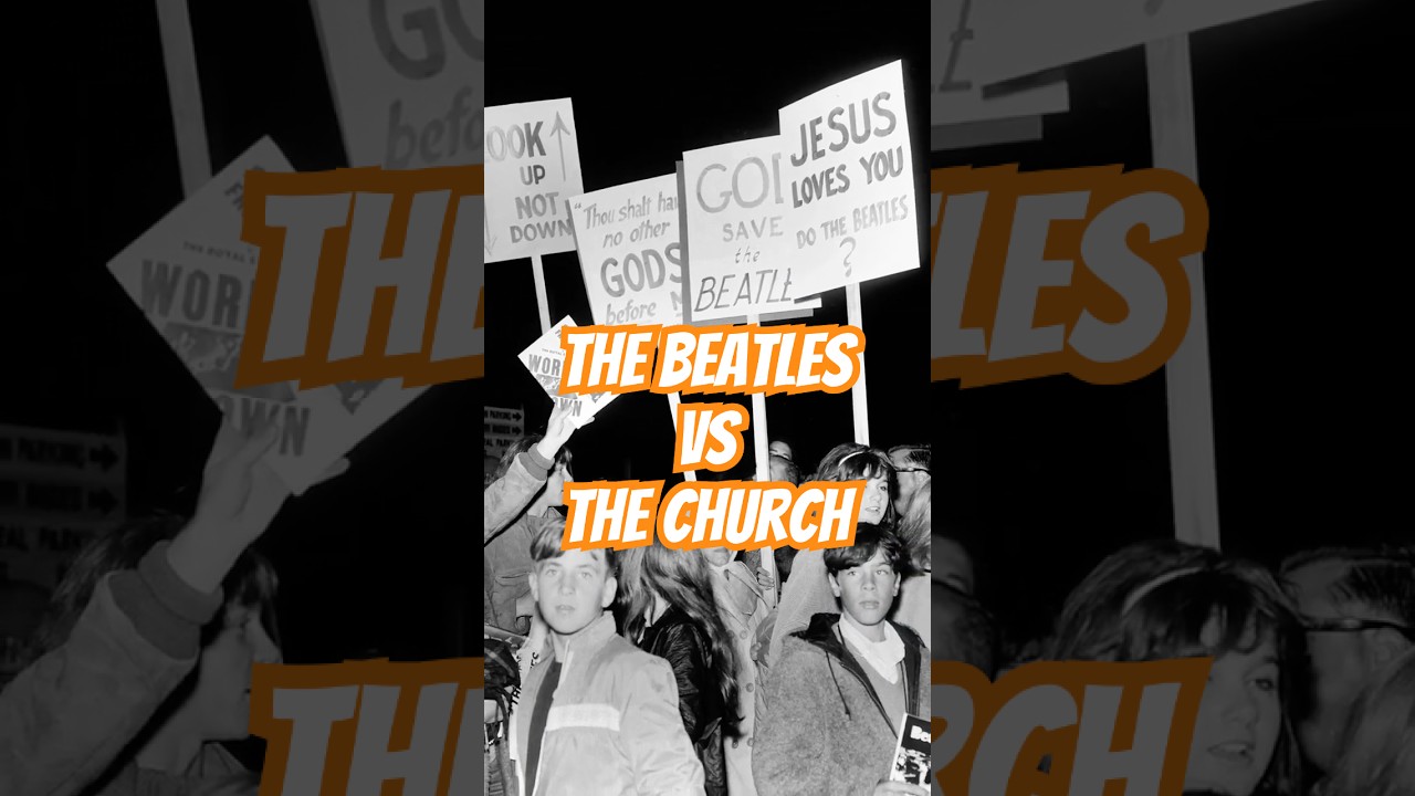 The Beatles Were Banned for This Line | #shorts #musichistory #thebeatles #history