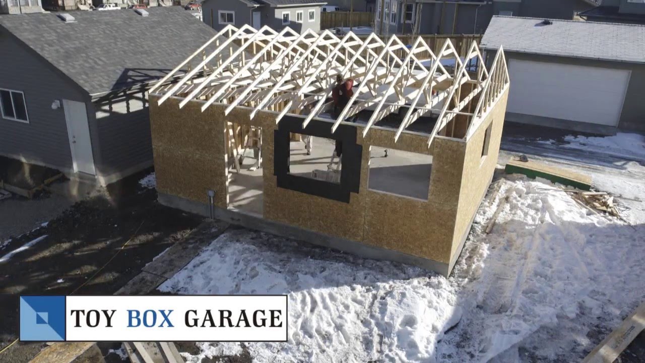 Timelapse of Garage Construction