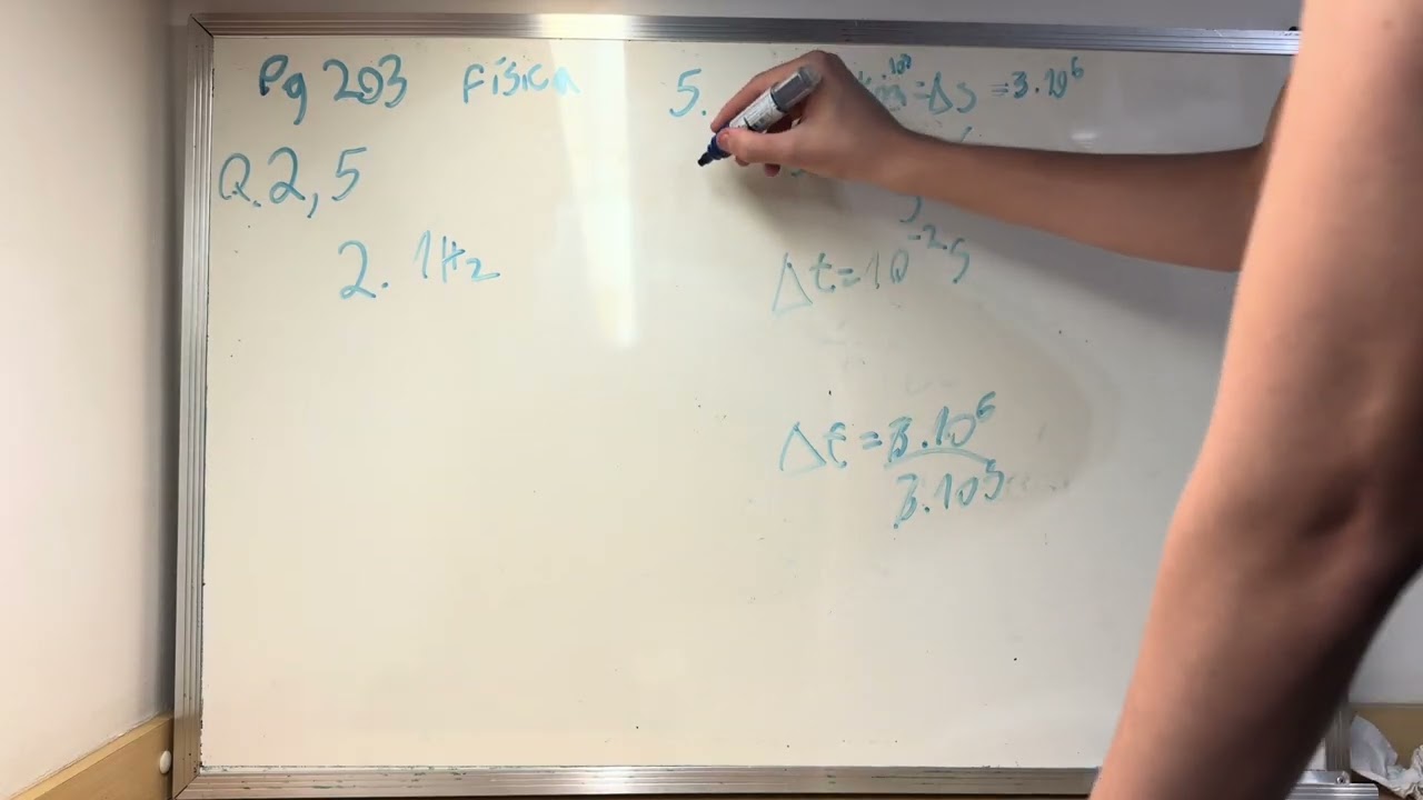 Exercícios de física | Pg 203 - 2 e 5