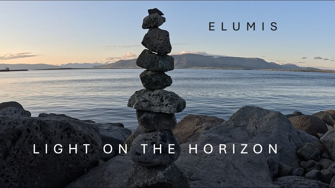 Elumis - Light on the horizon (Official Lyric Video)  Filmed in Iceland | Atmospheric Dream Pop
