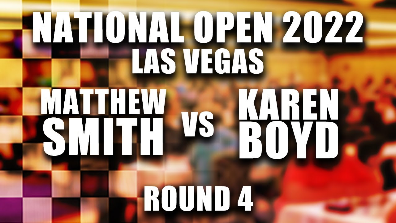 National Open 2022: Matthew Smith vs Karen Boyd