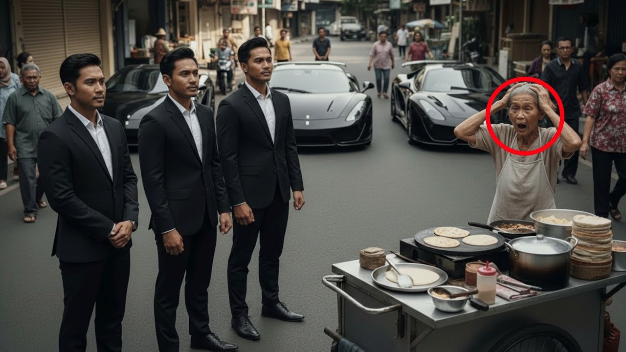 NENEK MISKIN MENOLONG BAYI KEMBAR TIGA, BERTAHUN KEMUDIAN 3 LAMBORGHINI DATANG KE LAPAKNYA