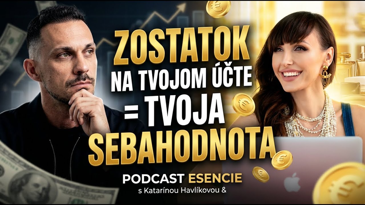 FALOŠNÁ SKROMNOSŤ ŤA DRŽI V CHUDOBE - Katarína Havlíková - podcast ESENCIE časť 160