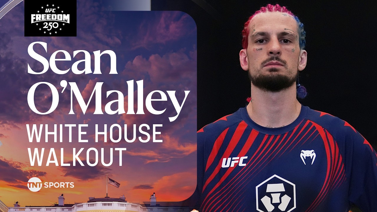 SUPERSTAR! Sean O'Malley's LEGENDARY #UFCFreedom250 Walkout 😮&zwj;💨