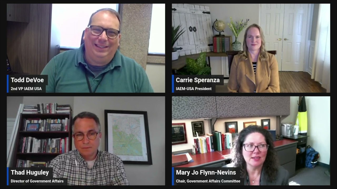 National Emergency Management Awareness Month 2025: Informational Webinar
