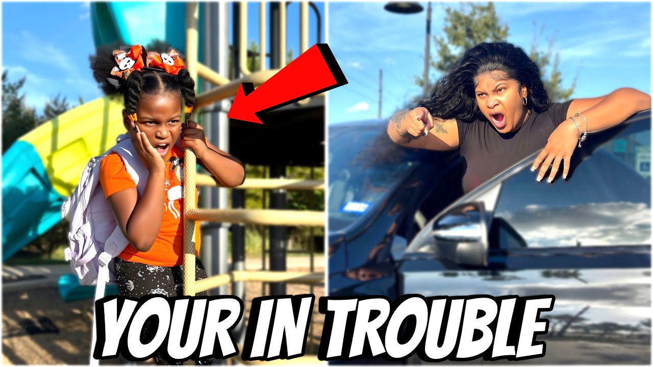 Girl SKIP SCHOOL To Have FUN, She Gets In Big TROUBLE