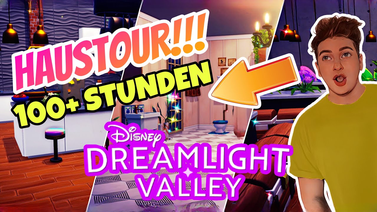 HAUSTOUR nach 100+ STUNDEN!!! 😳🏠 DAS ist mein HAUS in Disney Dreamlight Valley | Tipps und Tricks